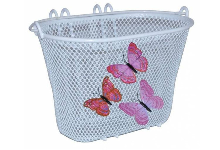 Cesta Delantera Basil Jasmin Mariposas