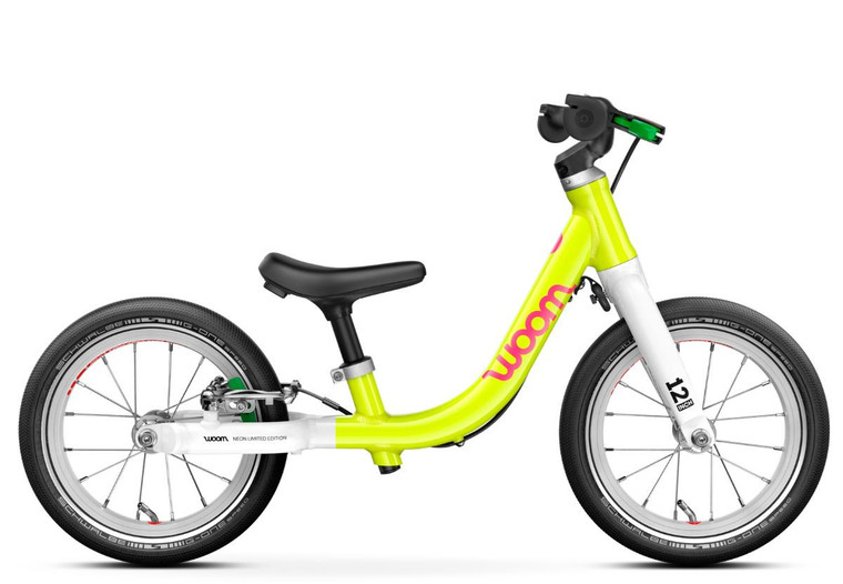 Bicicleta Woom GO 1 Neon Lime Edition 2026