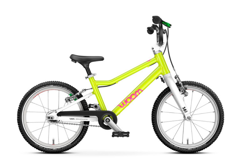Bicicleta Woom GO 3 Automagic Neon Lime Edition 2026