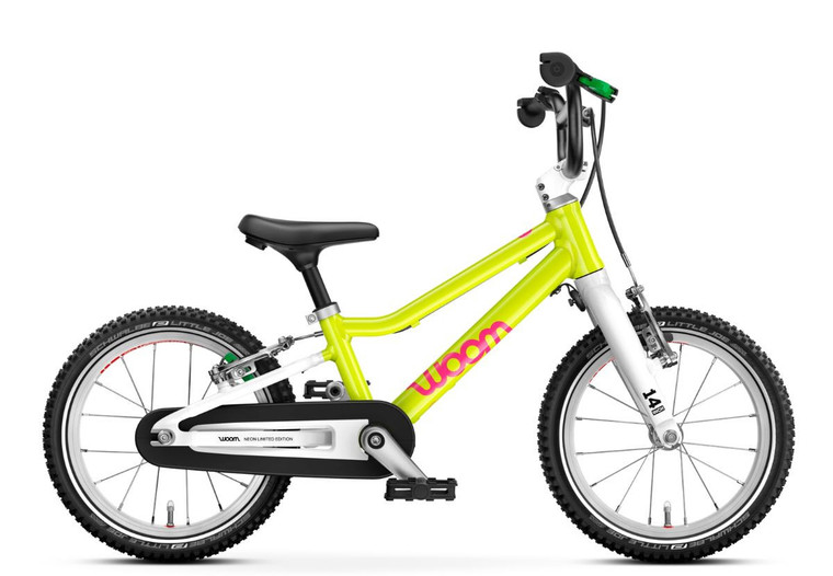 Bicicleta Woom GO 2 Neon Lime Edition 2026