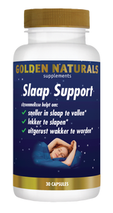 Golden Naturals Slaap Support supplementen flesje met 30 capsules