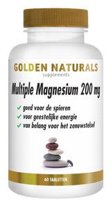 CONF-GN-040 - Golden Naturals Multiple Magnesium 200 mg 