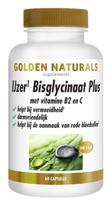 CONF-GN-062 - Golden Naturals IJzer Bisglycinaat Plus 