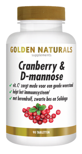 CONF-GN-081 - Golden Naturals Cranberry & D-mannose 