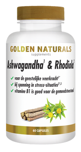CONF-GN-091 - Golden Naturals Ashwagandha & Rhodiola 