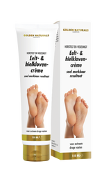 Golden Naturals Eelt- & hielklovencrème, zacht en niet vet, voor droge voeten en hielen.