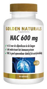 GN-570 - Golden Naturals NAC 600 mg 