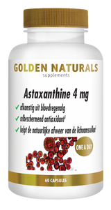GN-654 - Golden Naturals Astaxanthine 4 mg 