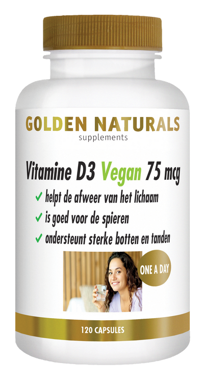 Vitamine D3 Vegan 75 mcg