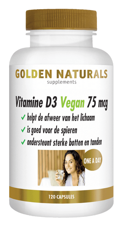 Vitamine D3 Vegan 75 mcg