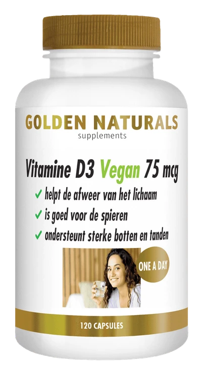 Vitamine D3 Vegan 75 mcg