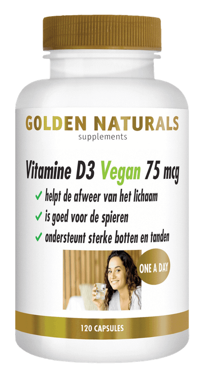 Vitamine D3 Vegan 75 mcg