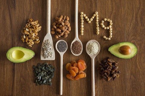 In welke veganistische bronnen zit magnesium?