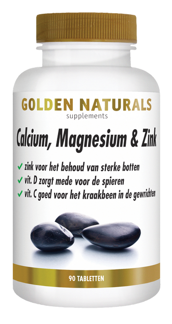 CONF-GN-094 - Golden Naturals Calcium, Magnesium & Zink 