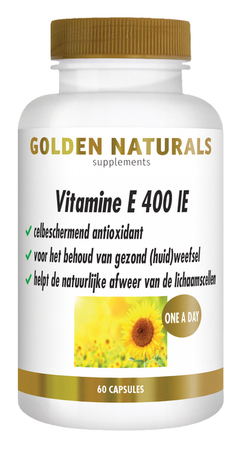 GN-655 - Golden Naturals Vitamine E 400 IE 