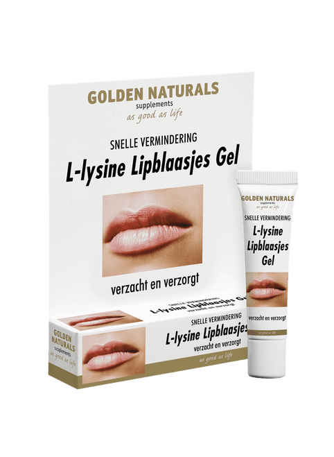 GN-261 - Golden Naturals L-lysine Lipblaasjes Gel