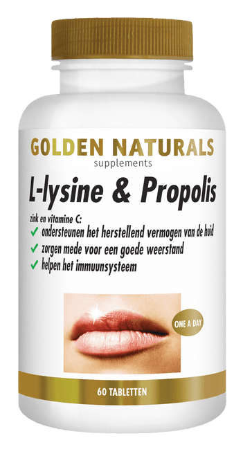 GN-468 - Golden Naturals L-lysine & Propolis