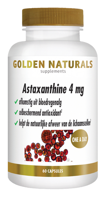 GN-654 - Golden Naturals Astaxanthine 4 mg 