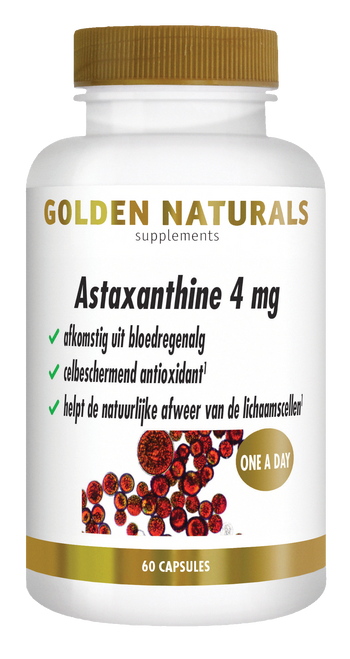 GN-654 - Golden Naturals Astaxanthine 4 mg 