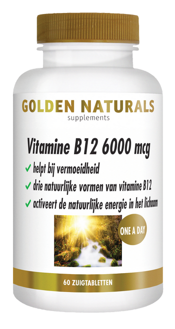 CONF-GN-011 - Golden Naturals Vitamine B12 6000 mcg 