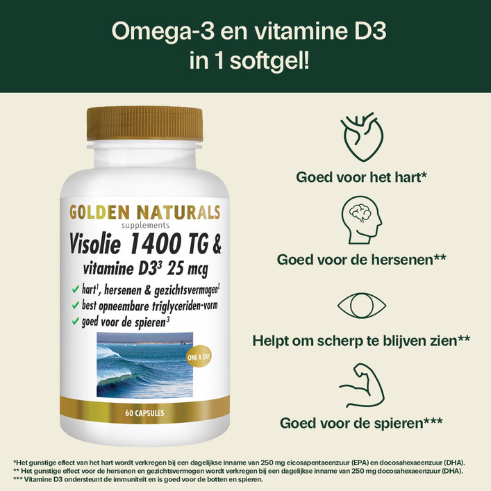 Visolie 1400 TG & Vitamine D3