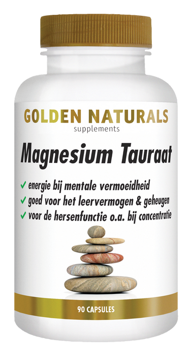 CONF-GN-050 - Golden Naturals Magnesium Tauraat 