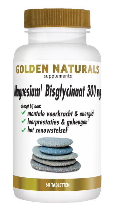 CONF-GN-054 - Golden Naturals Magnesium Bisglycinaat 300 mg 