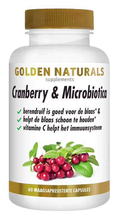 CONF-GN-079 - Golden Naturals Cranberry & Microbiotica 