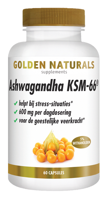 CONF-GN-090 - Golden Naturals Ashwagandha KSM-66 