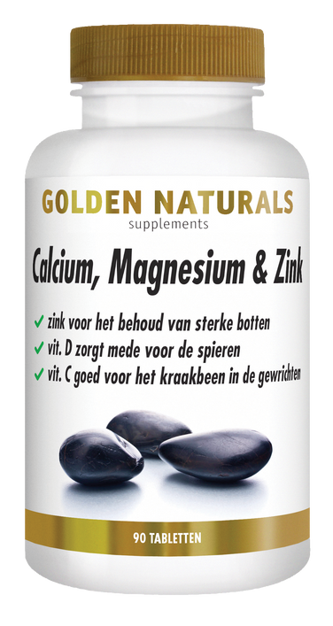 CONF-GN-094 - Golden Naturals Calcium, Magnesium & Zink 