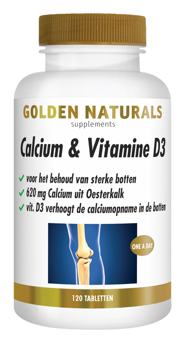 CONF-GN-097 - Golden Naturals Calcium & Vitamine D3 