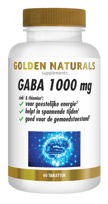 CONF-GN-099 - Golden Naturals GABA 1000 mg 