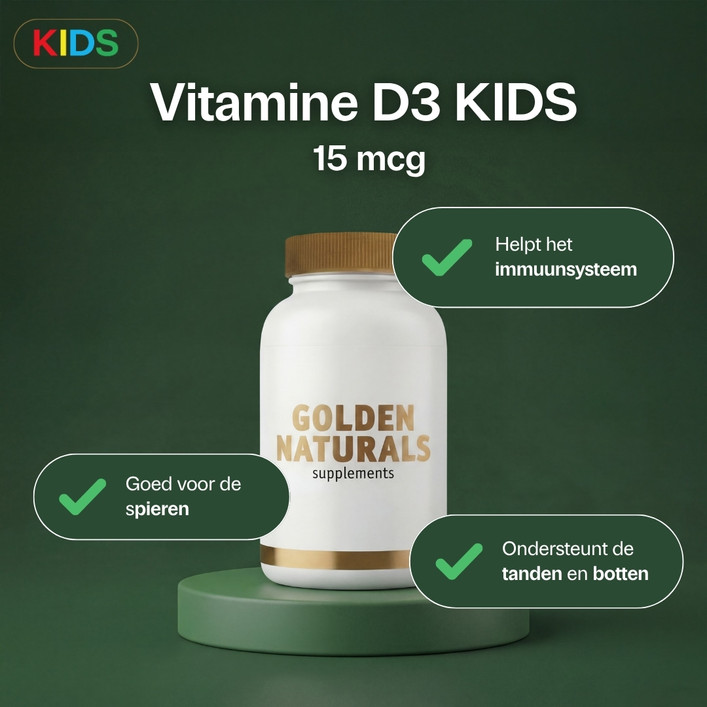 Vitamine D3 15 mcg KIDS