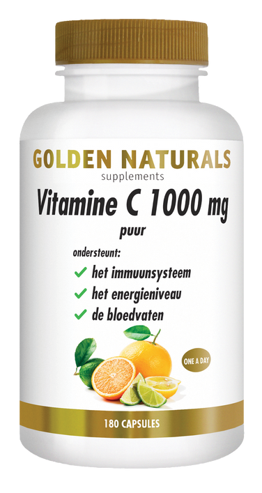 GN-543 - Golden Naturals Vitamine C 1000 mg puur 