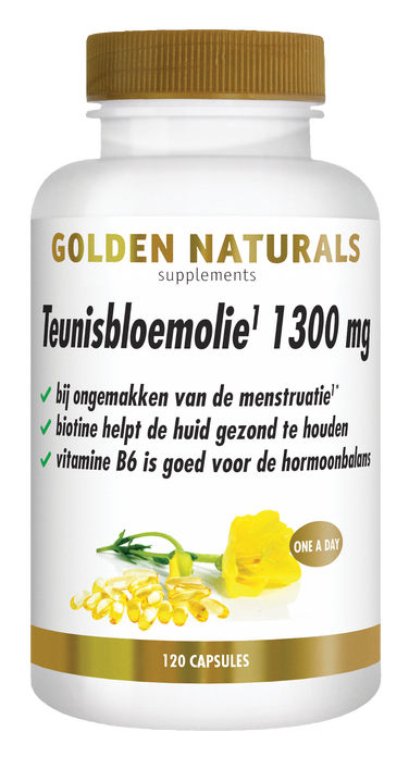 GN-413 - Golden Naturals Teunisbloemolie 1300 mg 