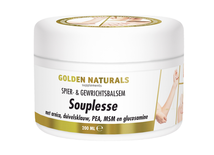 GN-025 - Golden Naturals Souplesse Spier- & Gewrichtsbalsem 