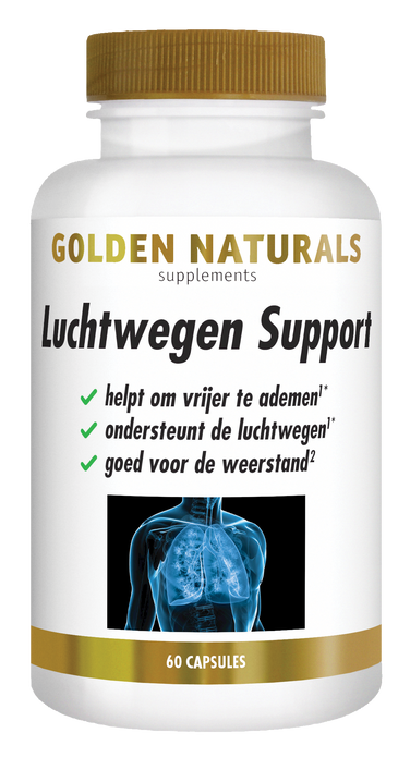 GN-454 - Golden Naturals Luchtwegen Support 