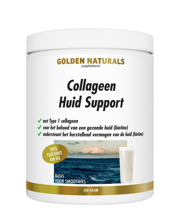 GN-586 - Golden Naturals Collageen Huid Support (Vis) 