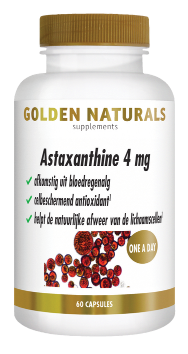 GN-654 - Golden Naturals Astaxanthine 4 mg 