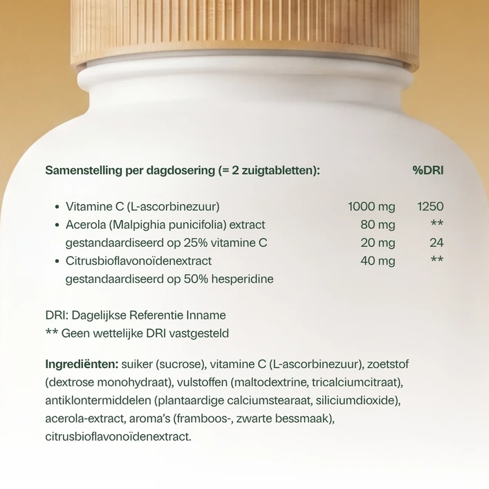Acerola Vitamine C 500 mg