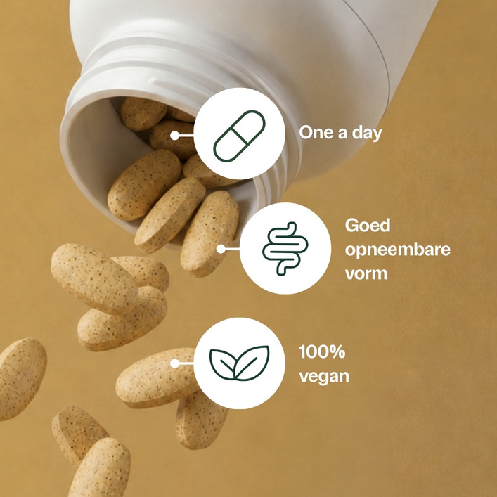 Vitamine C 1000 mg met rozenbottel