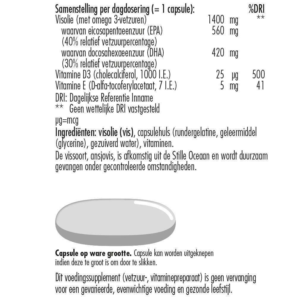 Visolie 1400 TG 40% EPA & 30% DHA