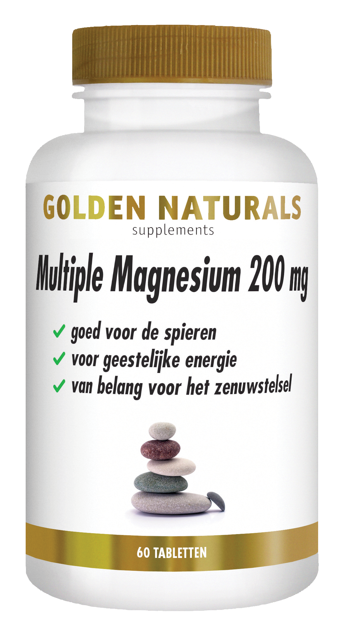 CONF-GN-040 - Golden Naturals Multiple Magnesium 200 mg 