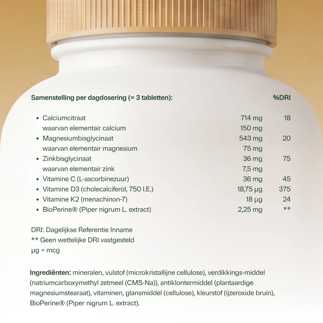 Calcium, Magnesium & Zink