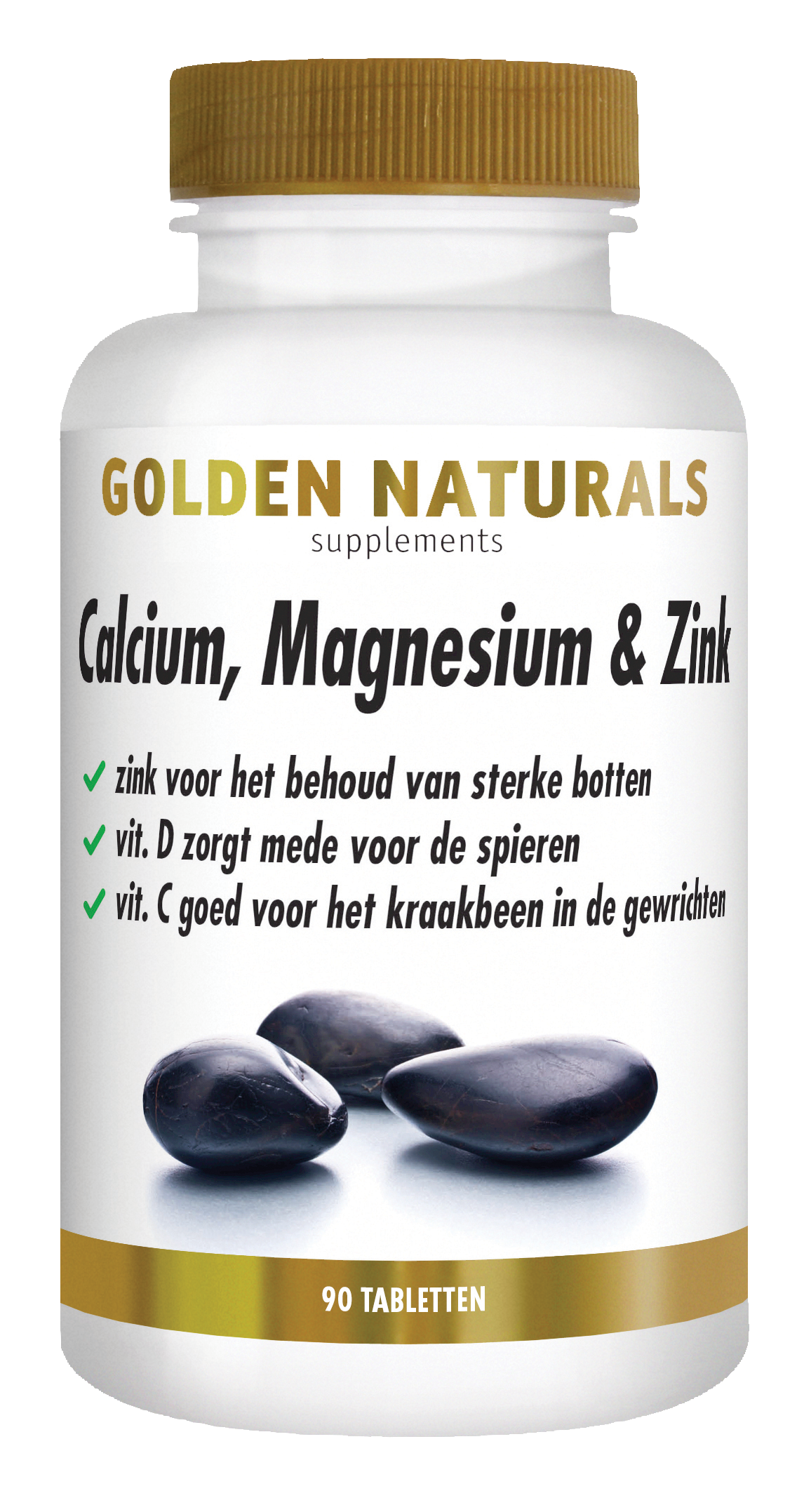 CONF-GN-094 - Golden Naturals Calcium, Magnesium & Zink 