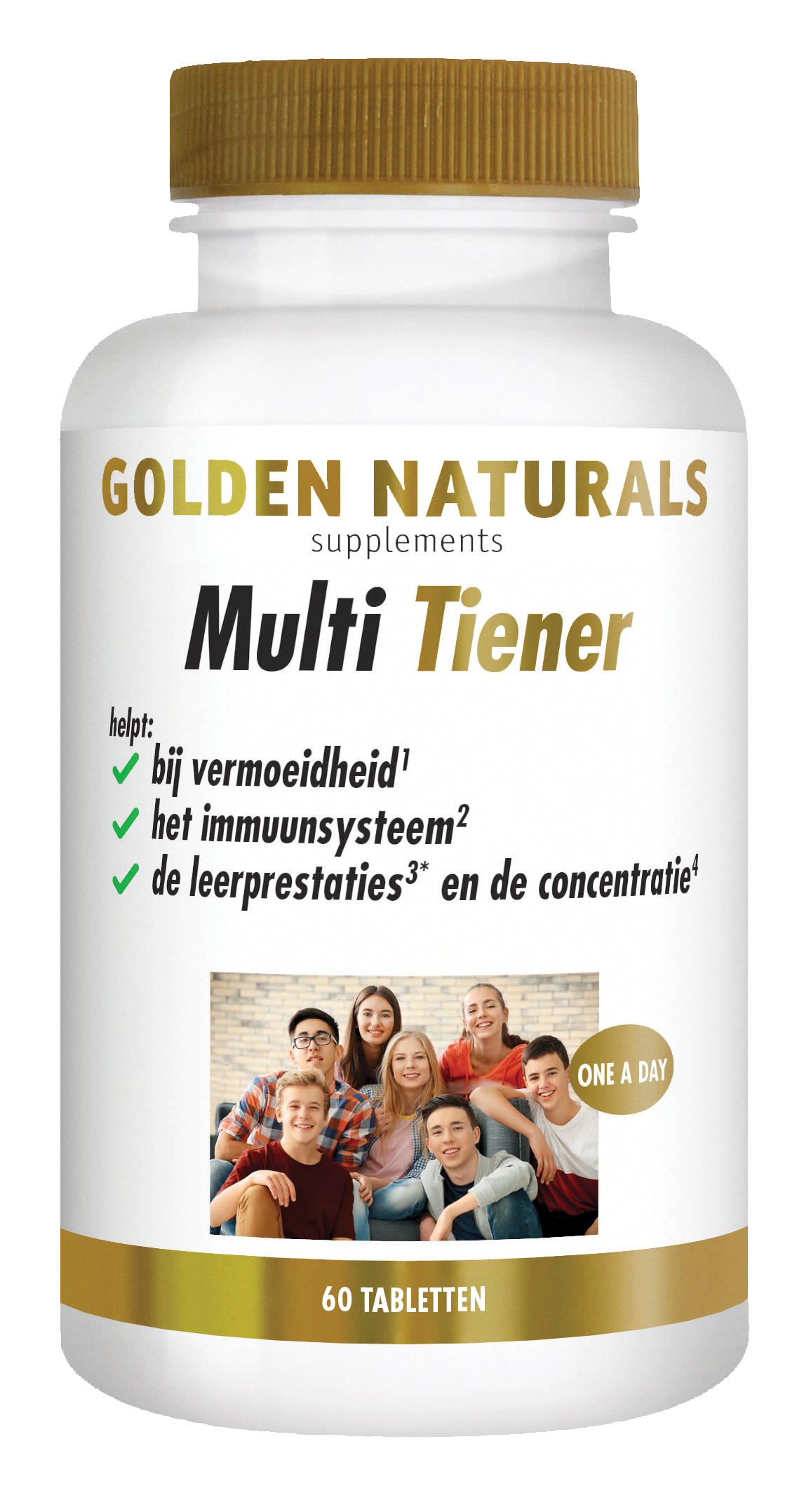 GN-419 - Golden Naturals Multi Tiener 