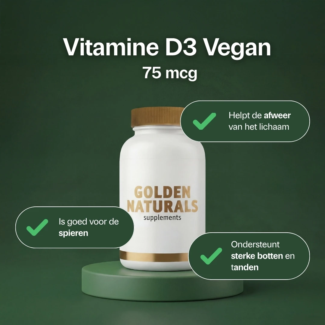 Vitamine D3 Vegan 75 mcg