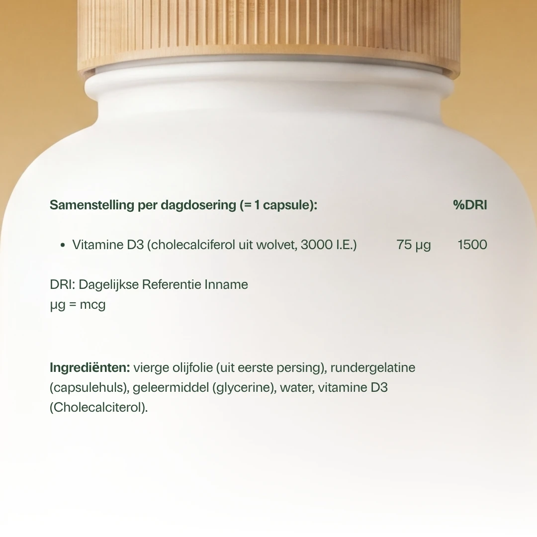 Vitamine D3 75 mcg