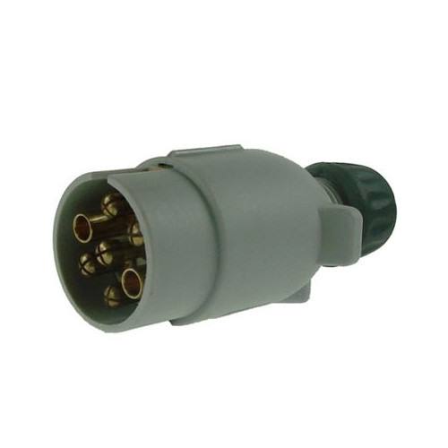 Plastic Supplementary plug For Caravan Electrics - 12S,  7 Pin 