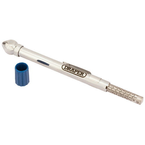 Tyre Pressure Gauge, Angled  End - Psi 
